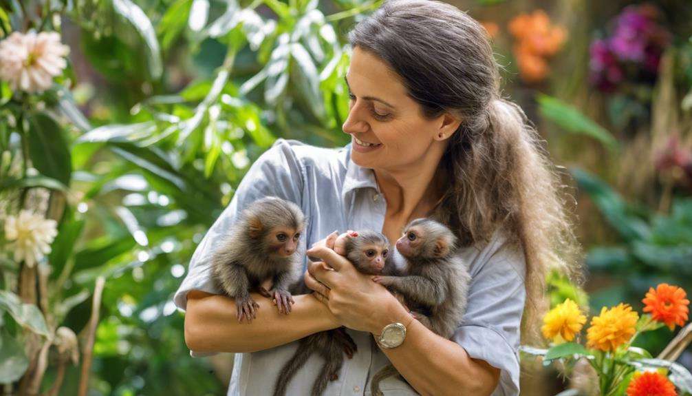 exotic marmoset monkeys available