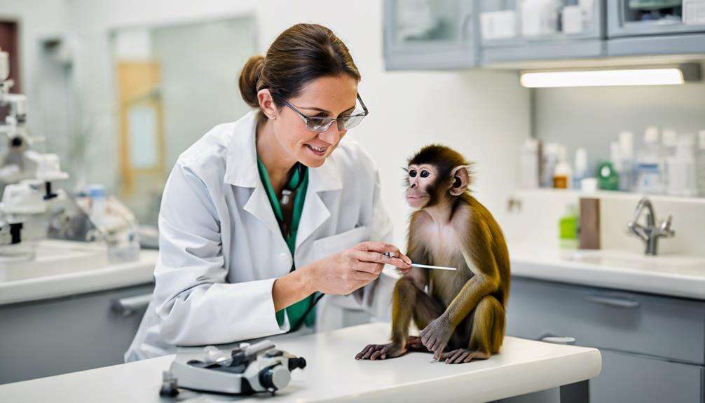 exotic monkey medical care