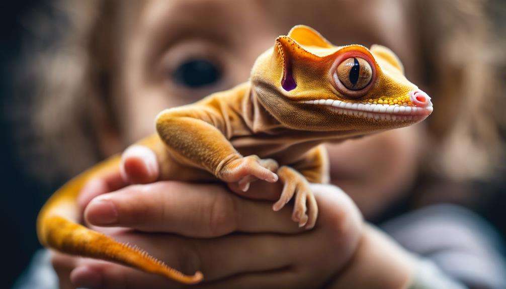 exotic reptiles enchant children