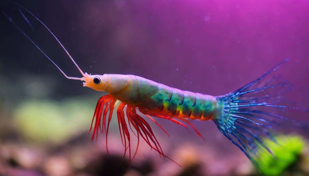 exotic shrimp breeding difficulties