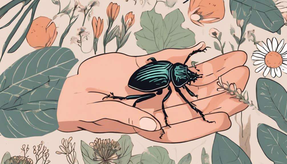 flower beetle care tips