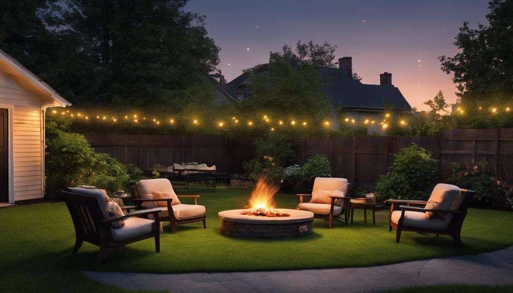 glowing garden for fireflies