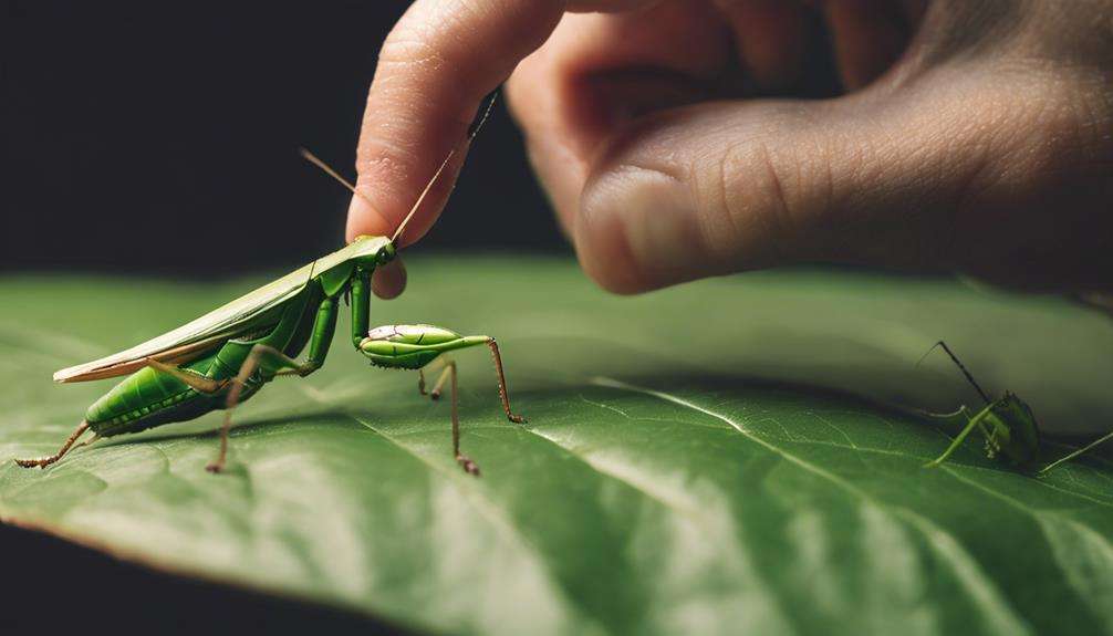 mantises care and feeding