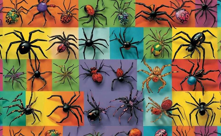 pet spiders with bright colors