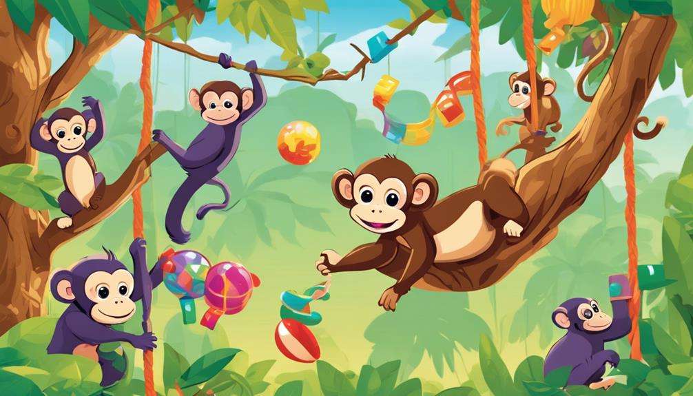 playful activities for exotic monkeys