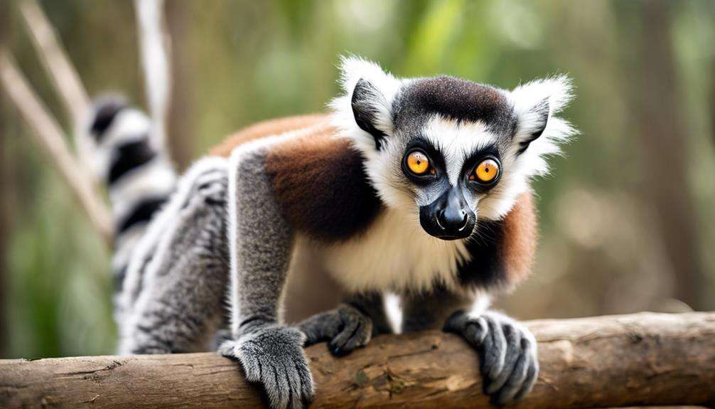 playful lemurs in madagascar