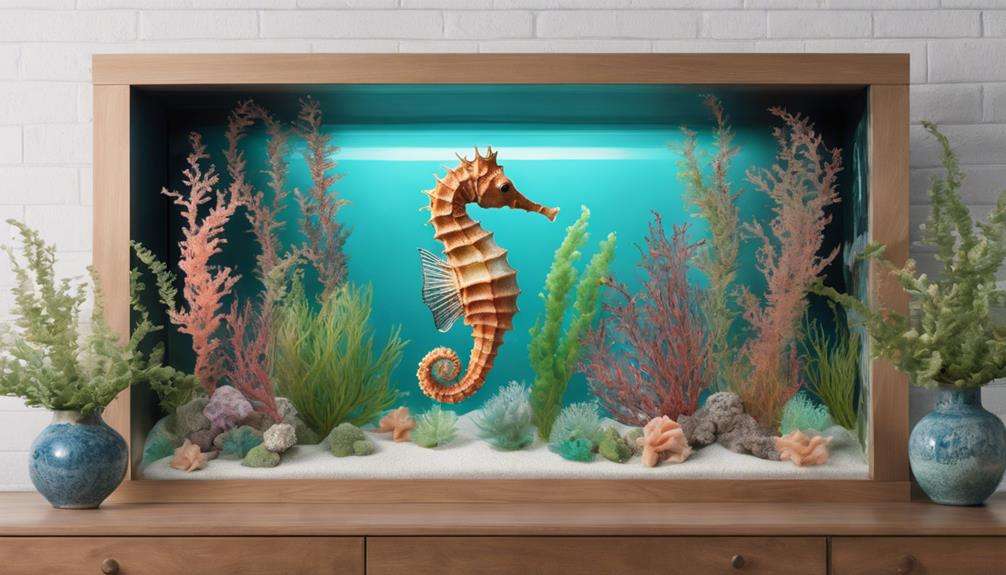 protecting seahorses through decor