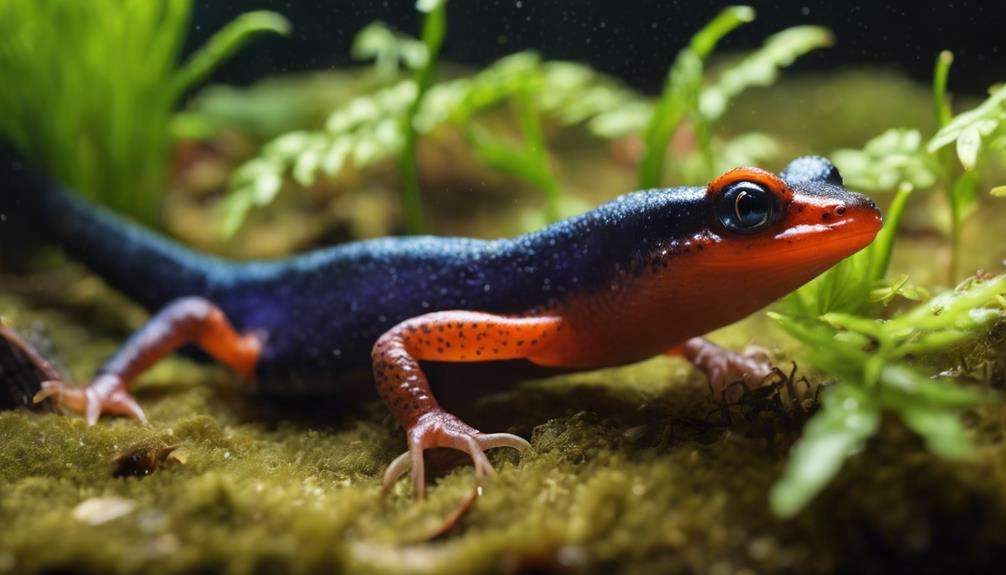 rare newts need care