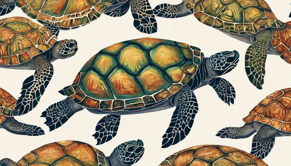 rare turtle shell patterns