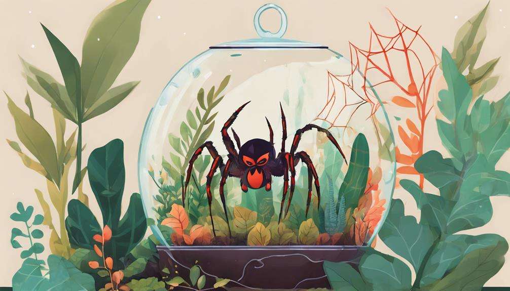 spider habitat decoration ideas