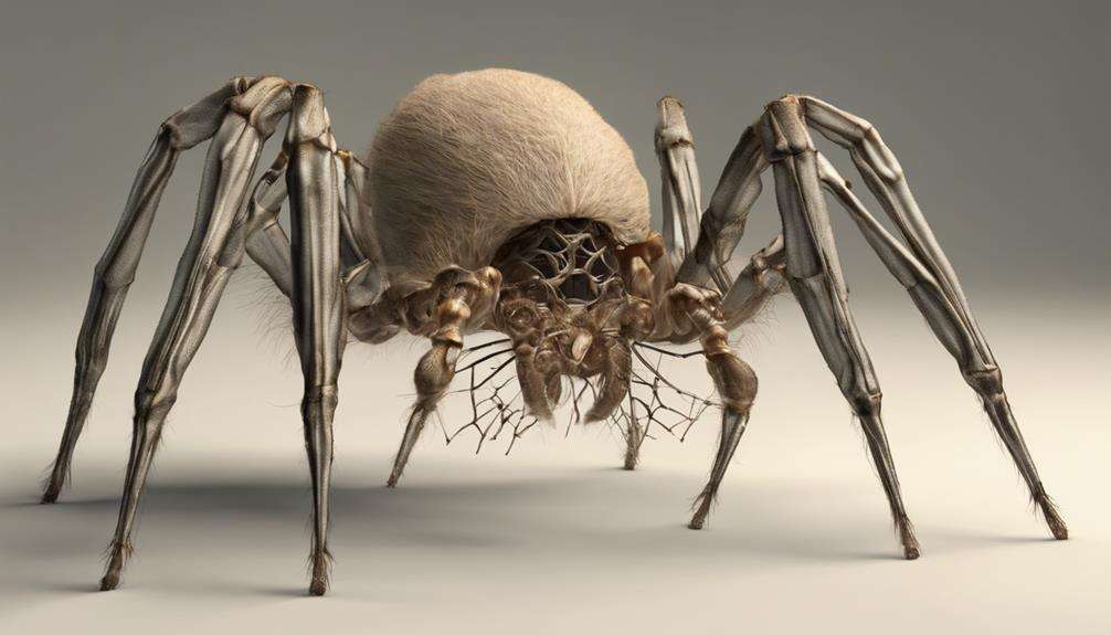 spider molting process explained