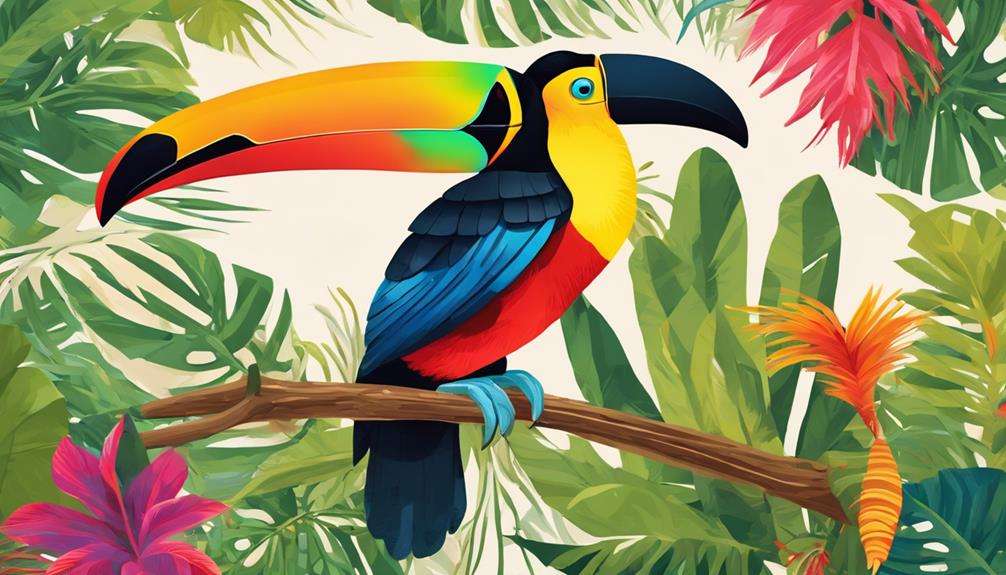 tropical birdwatching with toucans