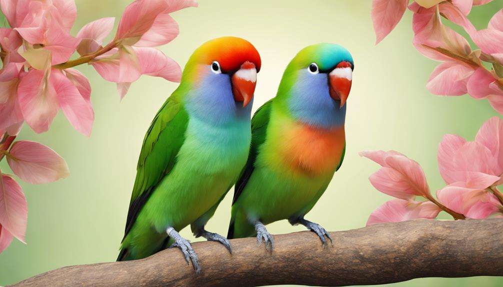 unique lovebirds need homes