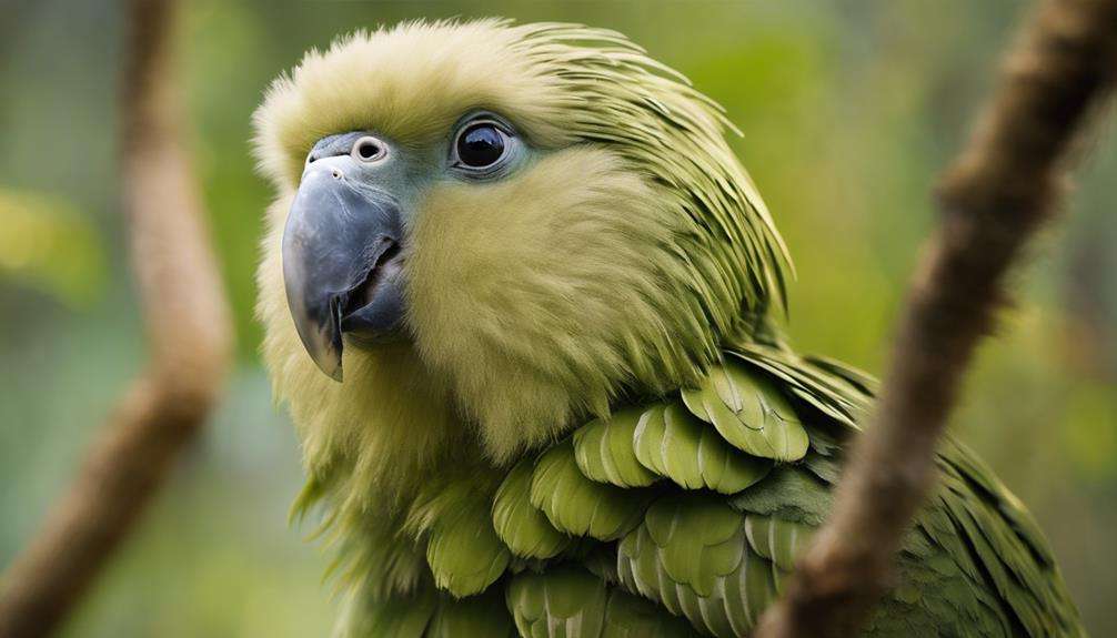 unique new zealand parrot