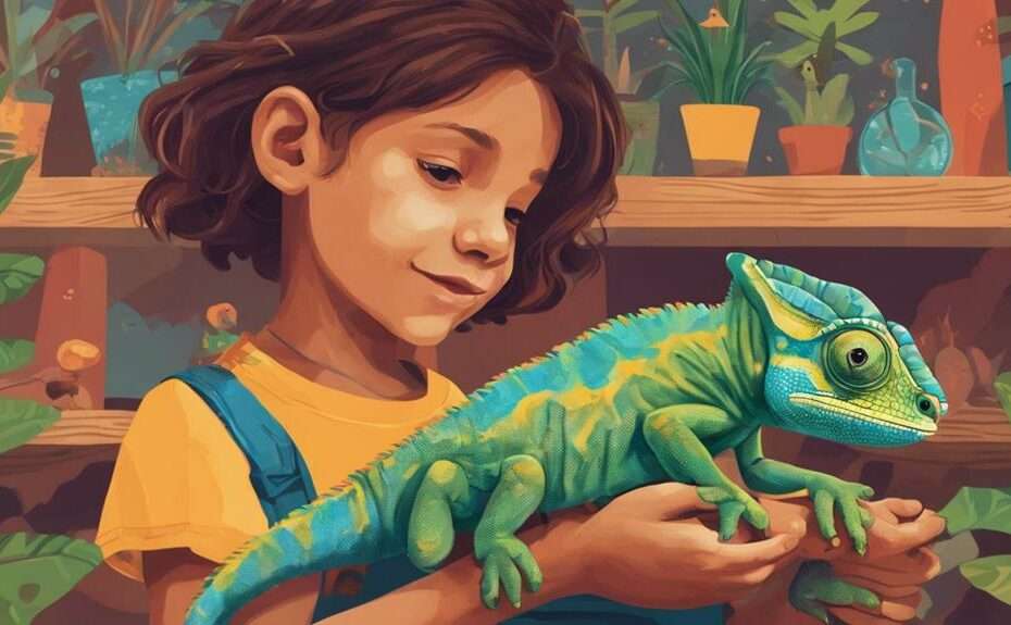 unusual reptiles for children